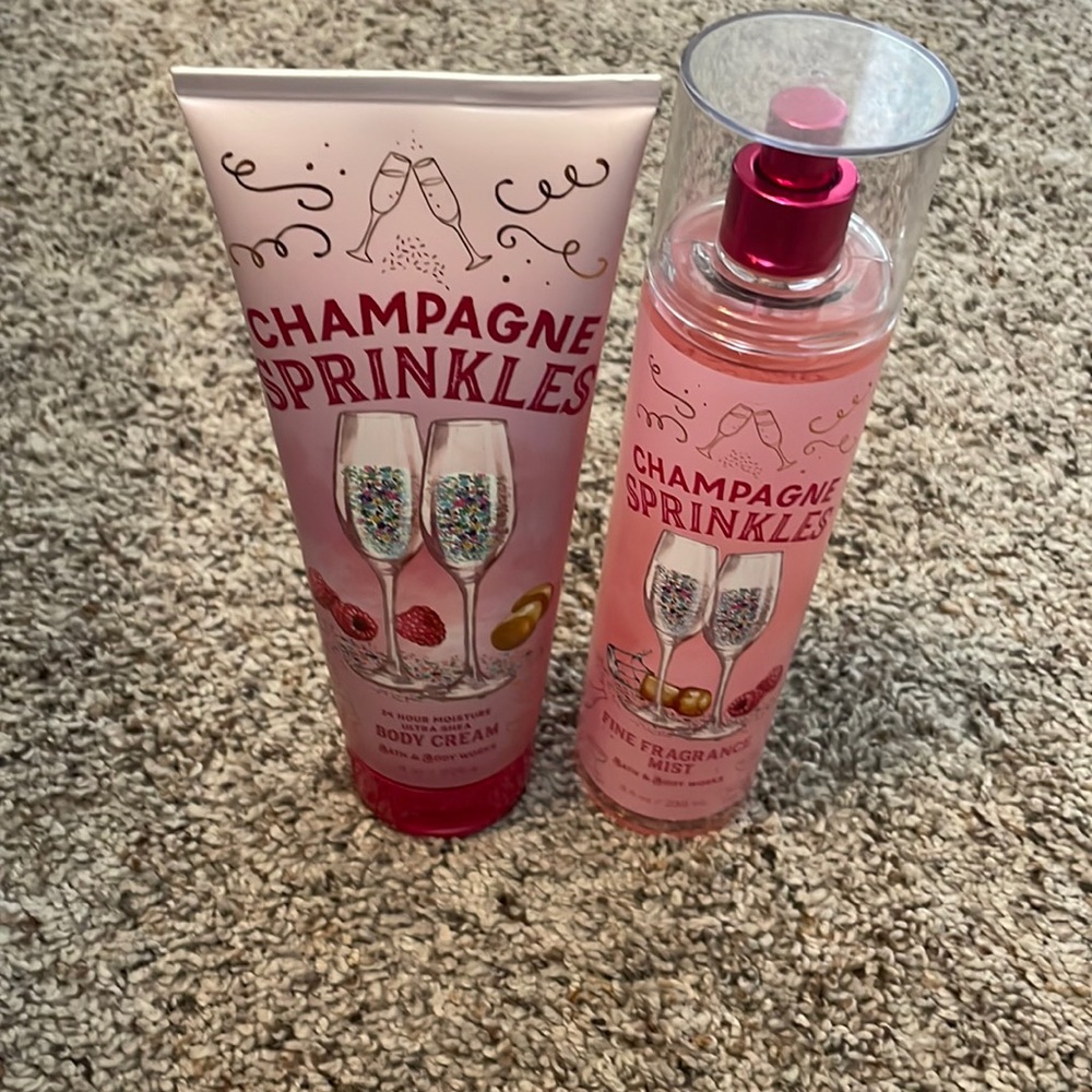 Bath and body works champagne sprinkles